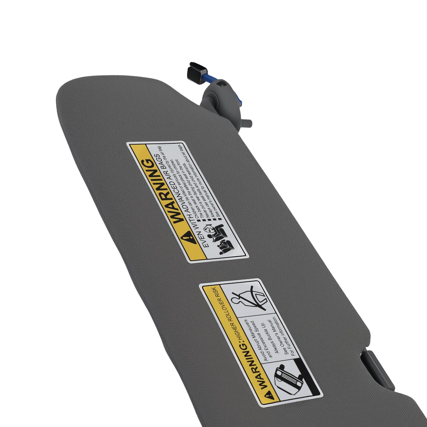 Right Side Sun Visor compatible for Honda CR-V 17-22 Gray 83230-TLA-A12ZB w/ Mirror