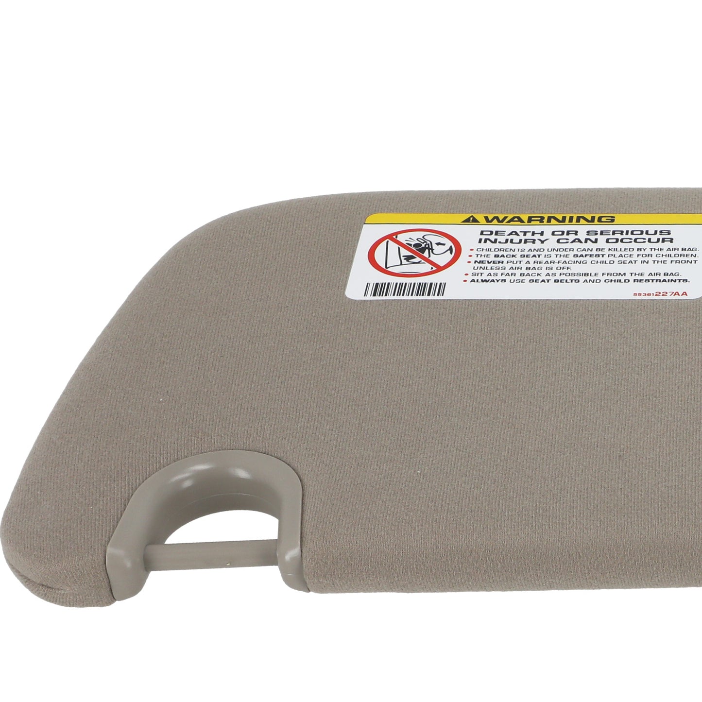 Passenger Sun Visor compatible for Dodge Ram 1500 2500 3500 02-09 1CT18TL2AA Beige