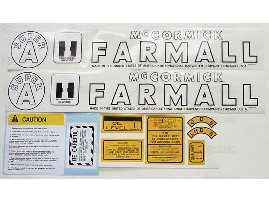 Sparex Brand S.70715  Decal - Farmall Super A